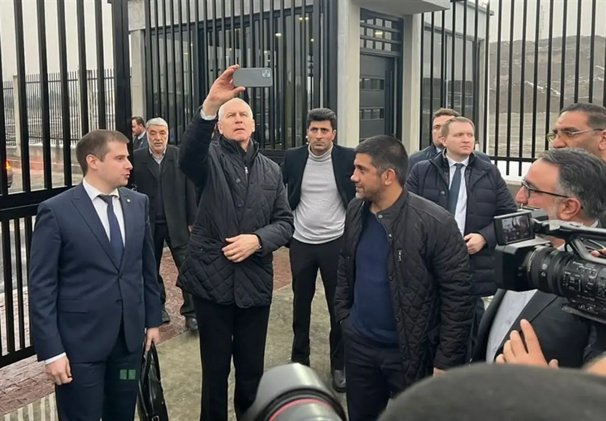 بازدید وزیر ورزش روسیه از کمپ تیم‌های ملی ایران