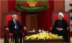 جزئیات دیدار روحانی با دبیرکل حزب کمونیست ویتنام 