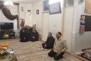 دیدار با خانواده های معزز شهدای کارخانه صنایع نخ خمین/ عکس