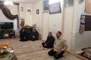 دیدار با خانواده های معزز شهدای کارخانه صنایع نخ خمین/ عکس