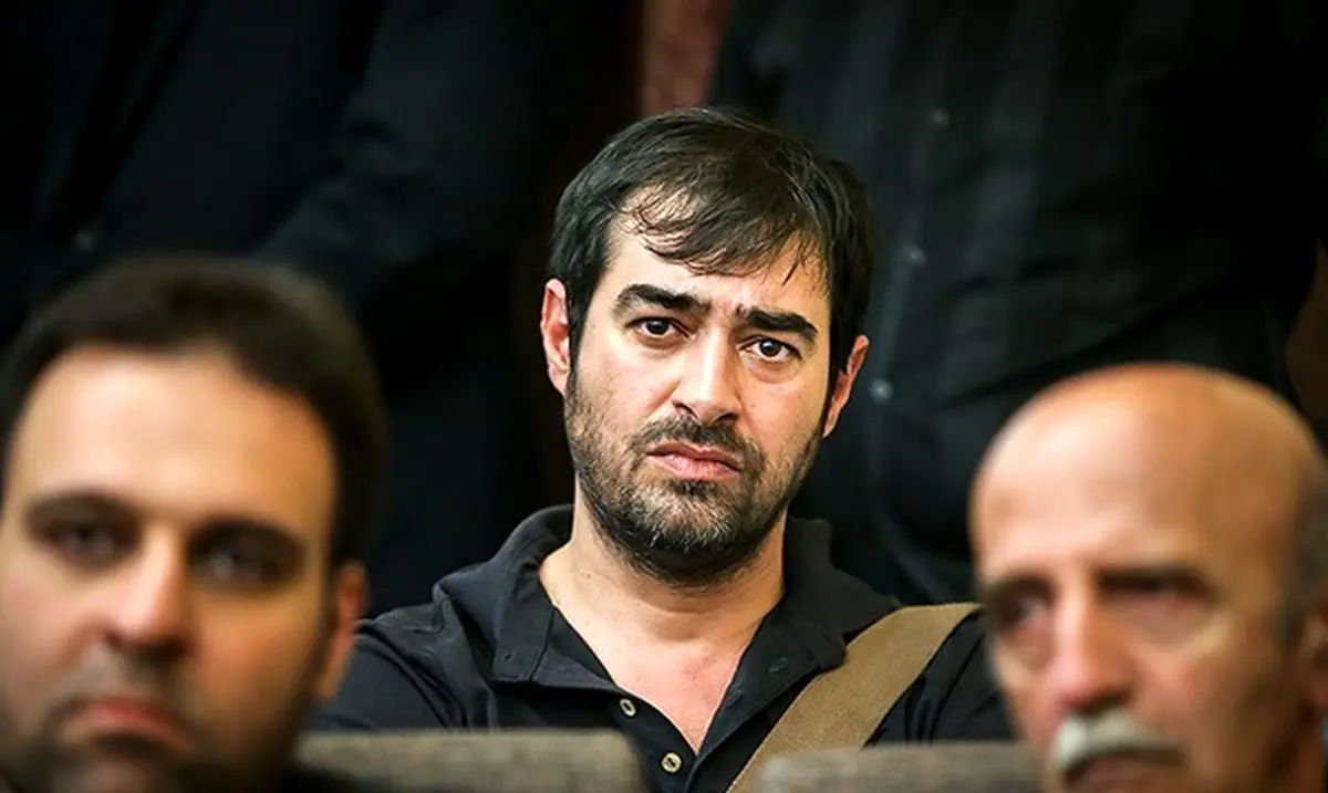 شهاب حسینی در مراسم ختم همسر شهید بابایی+ تصاویر