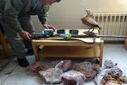 کشف گوشت گراز ،لاشه اردک وحشی، غاز وحشی،کبک در زنجان 