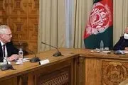 دیدار  رئیس جمهور افغانستان با «کریستوفر میلر»
