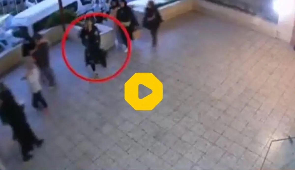 انتشار تصاویر دوربین مداربسته از لحظه حادثه برای مهسا امینی +فیلم