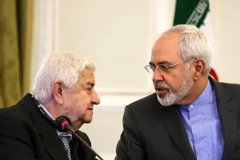 دیدار وزیر خارجه سوریه با ظریف در تهران