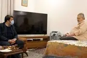 عیادت رئیس سازمان سینمایی از نادر طالب‌زاده