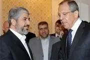 دیدار مشعل با وزیر خارجه روسیه در دوحه