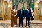 تصاویر تاریخی از دیدار جولانی و ترامپ و بن‌سلمان در ریاض