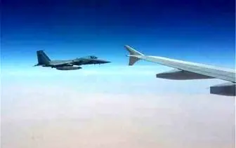 مزاحمت جنگنده‌‌های متخاصم برای هواپیمای مسافری ایران در آسمان سوریه+ فیلم
