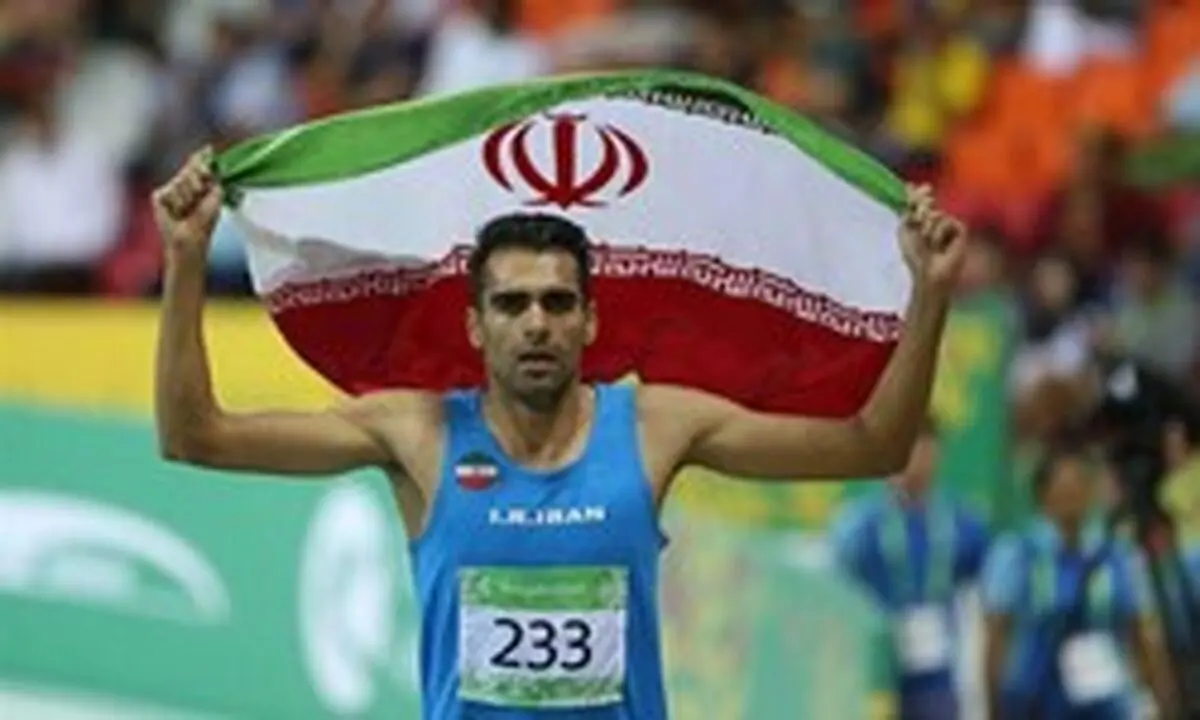 مبارزه امیر مرادی برای طلای ۸۰۰ متر آسیا