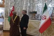 استقبال باقری از وزیر خارجه عمان در محل وزارت امور خارجه
