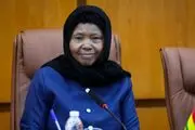 حجاب وزیر دفاع زیمباوه در تهران