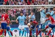 اتلتیکو فاصله‌اش با بارسا را به 9 امتیاز رساند