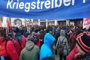 تظاهرات آلمانی ها در اعتراض به برگزاری نشست امنیتی مونیخ