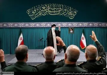 دیدار فرماندهان سپاه پاسداران با رهبر معظم انقلاب 