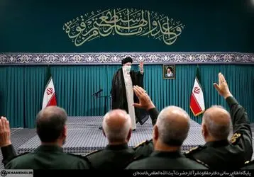 دیدار فرماندهان سپاه پاسداران با رهبر معظم انقلاب 