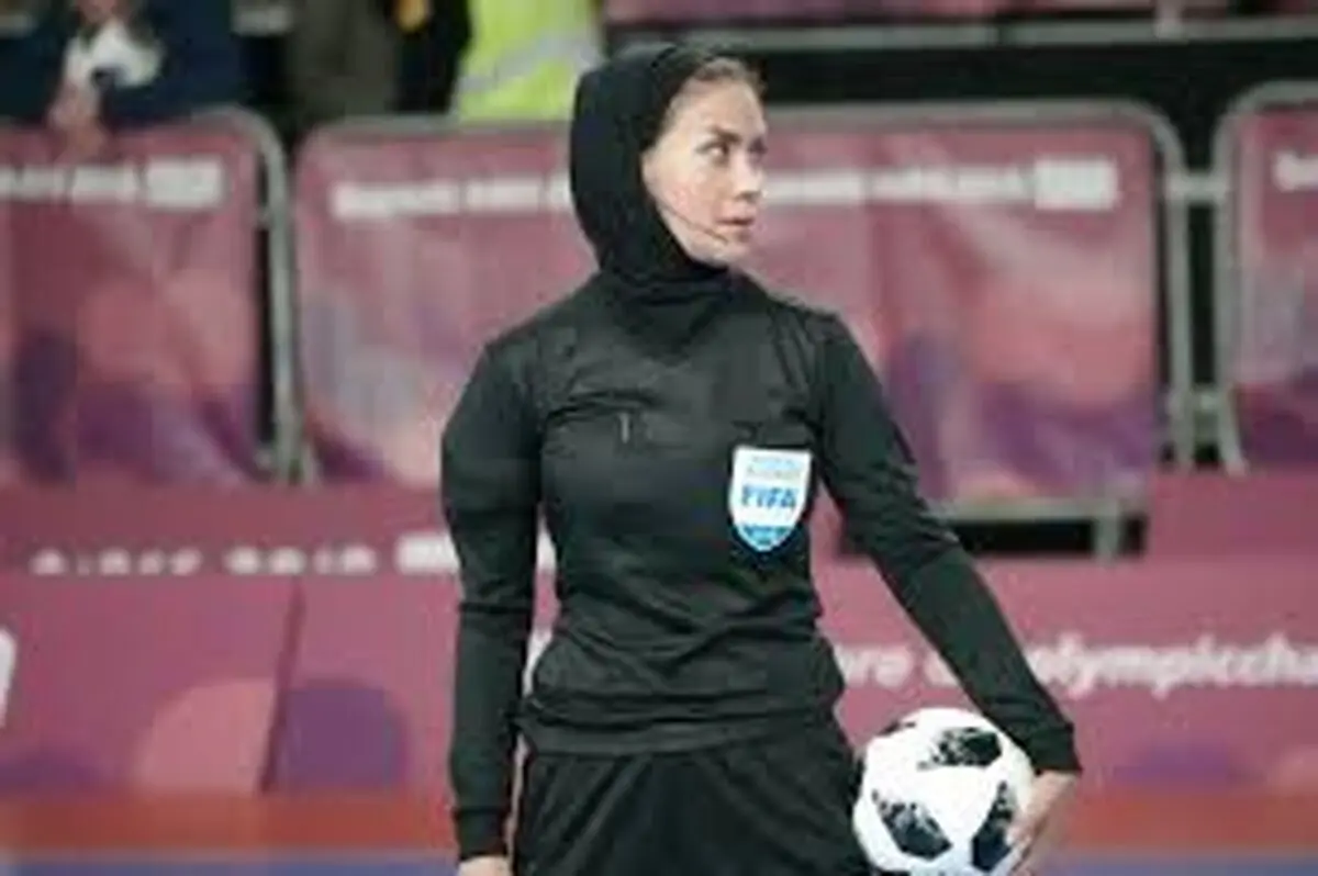 گلاره ناظمی در جمع ۱۰ داور برتر فوتسال جهان