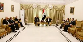 سفیر ایران در بغداد با رئیس‌جمهور جدید عراق دیدار کرد+عکس