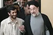 تماس تلفنی احمدی نژاد با خاتمی؟!