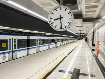 افزایش سرویسدهی مترو در روز ۱۳ آبان