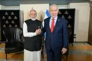 دیدار نخست‌وزیر هند با نتانیاهو 