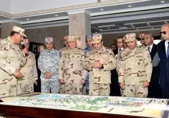 السیسی در لباس نظامی!