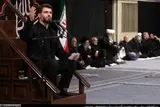 روضه‌خوانی و مداحی میثم مطیعی در بیت رهبری+فیلم