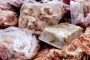 کشف محموله گوشت قاچاق در پایانه مرزی مهران