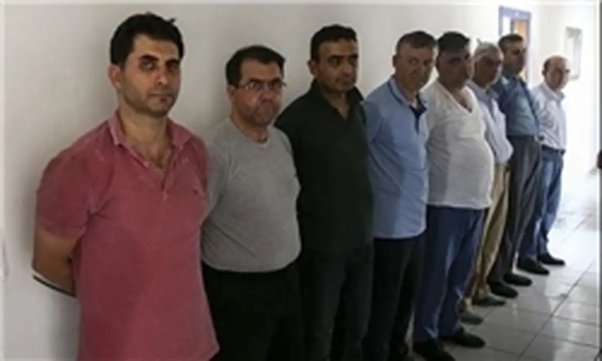 طراحان اصلی کودتای ترکیه در صف بازجویی+تصاویر