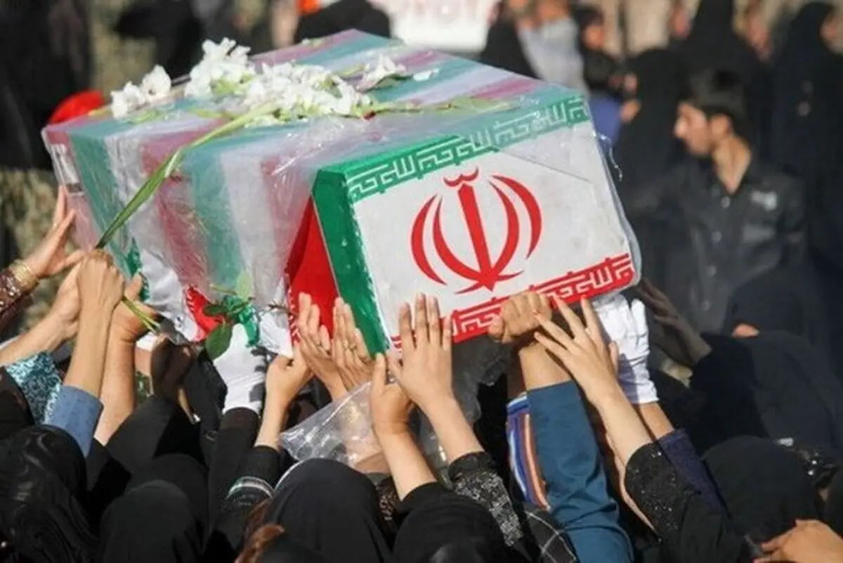 برگزاری مراسم تشییع و وداع با شهید محمد اصلانی در خواف
