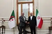 استقبال قالیباف از رئیس مجلس الجزایر