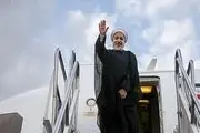 روحانی «دوشنبه» را به مقصد کشورمان ترک کرد