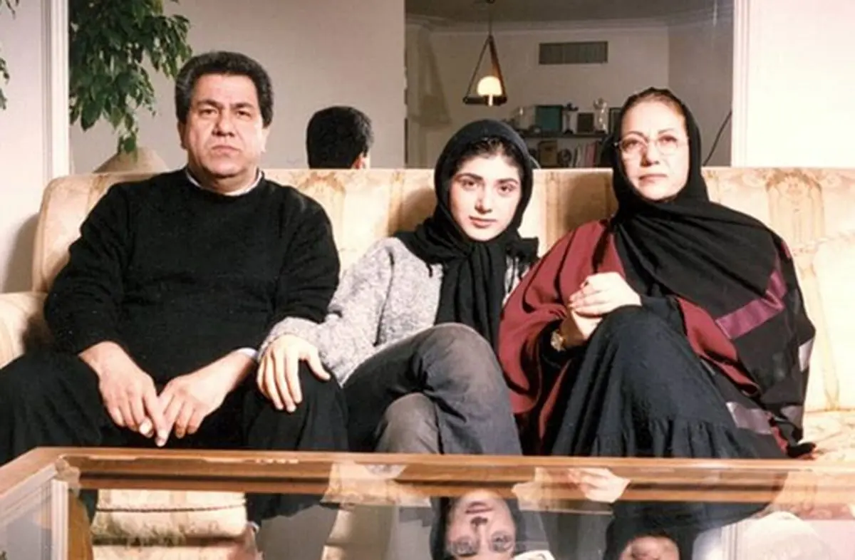 پدر و مادرِ «باران کوثری» در یک اکران عمومی/ عکس