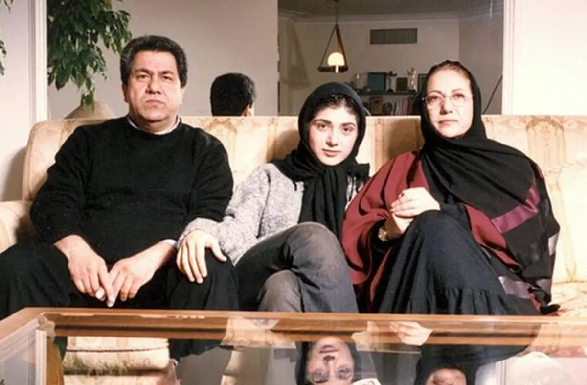 پدر و مادرِ «باران کوثری» در یک اکران عمومی/ عکس