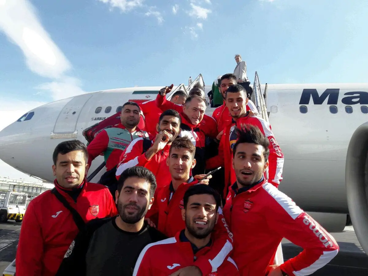 پرسپولیسی‌ها به دوبی رسیدند