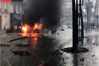 وقوع انفجار شدید در پاریس