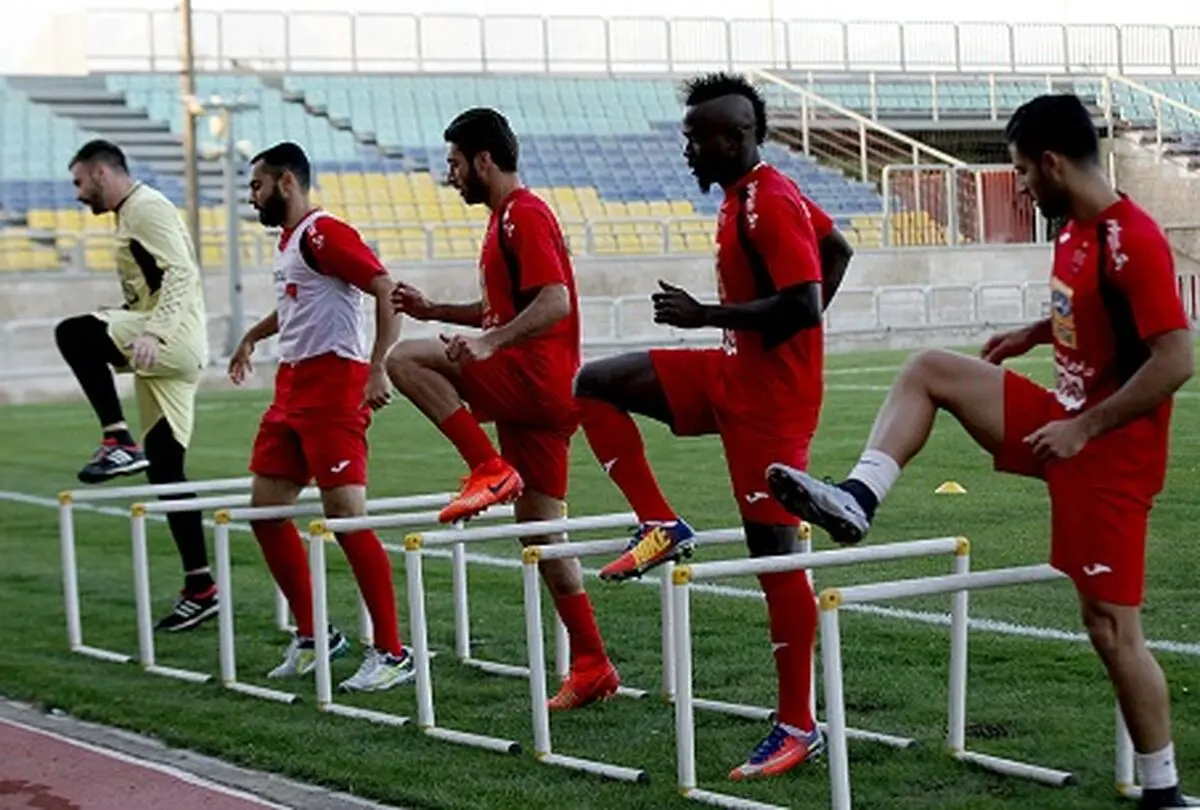 گزارش  تمرین پرسپولیس/ مصدومیت دو بازیکن