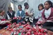 ابتکار کودکان غزه برای استقبال از ماه رمضان