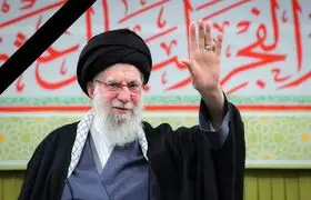 فیلم/ بازدید قائد شهید از پشت‌صحنه فیلم محمد رسول‌الله(ص)