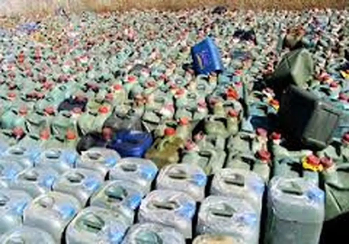 کشف ۱۸ هزار لیتر سوخت قاچاق در ایرانشهر