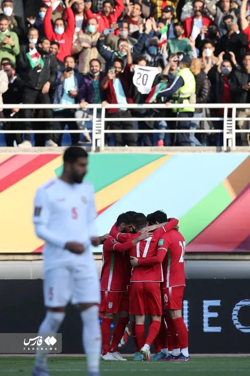 برد شیرین ایران مقابل لبنان/گزارش تصویری