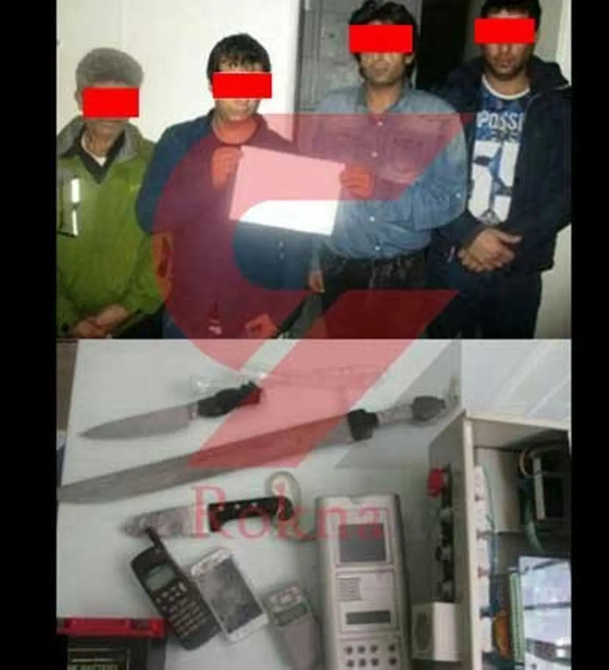 خانه فساد و فحشا در لویزان متلاشی شد