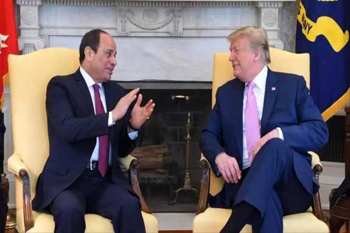 مردم مصر سیسی را نمیخواهند و ترامپ رهبر بزرگ میخوانَدَش!