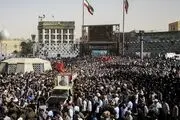 مراسم تشییع پیکر شهید صیاد خدایی/گزارش تصویری
