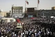 مراسم تشییع پیکر شهید صیاد خدایی/گزارش تصویری