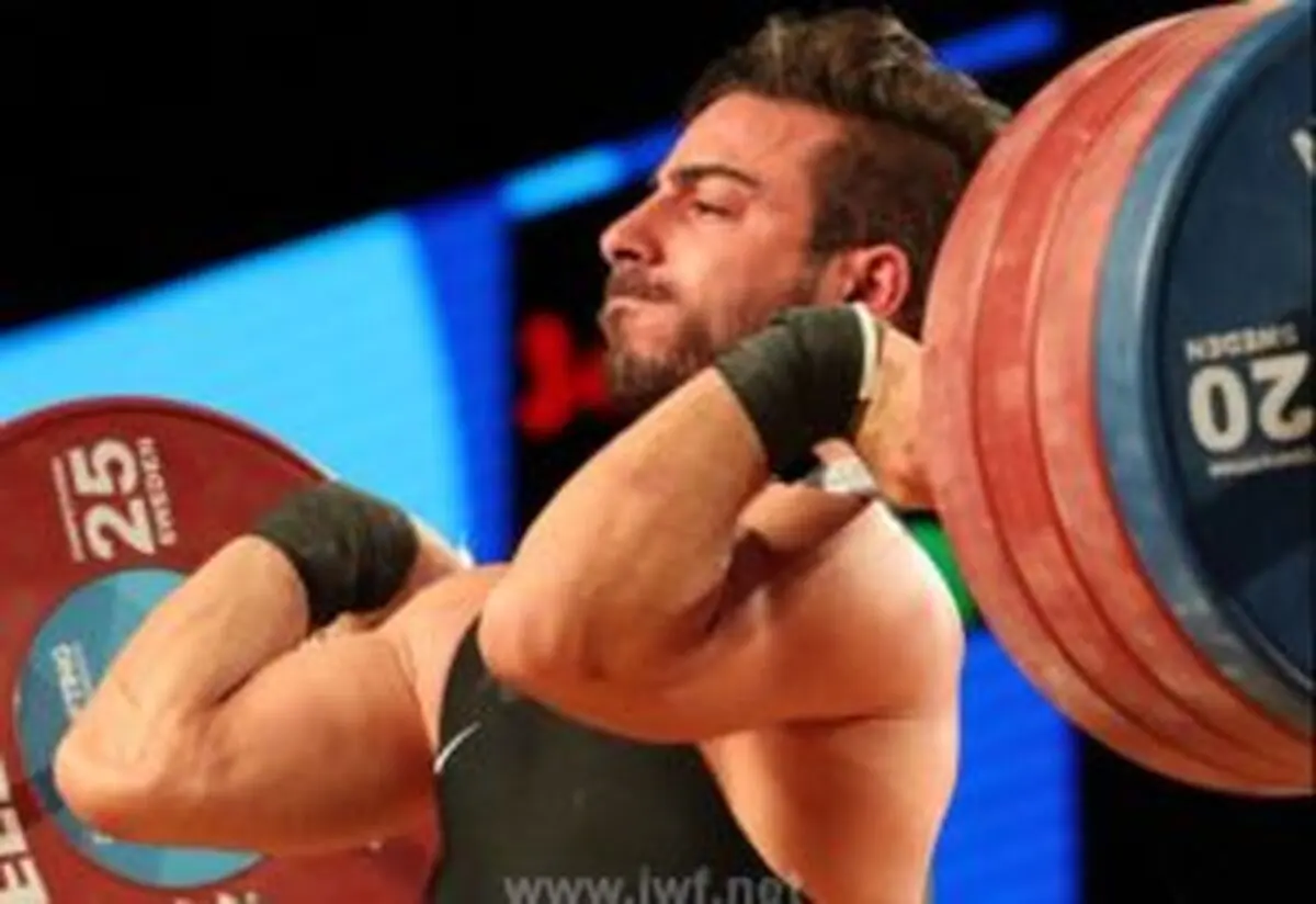 مسابقات وزنه برداری| کیانوش رستمی چندم شد؟