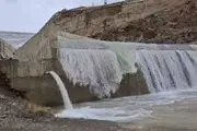 سرریز شدن اولین سد کشور