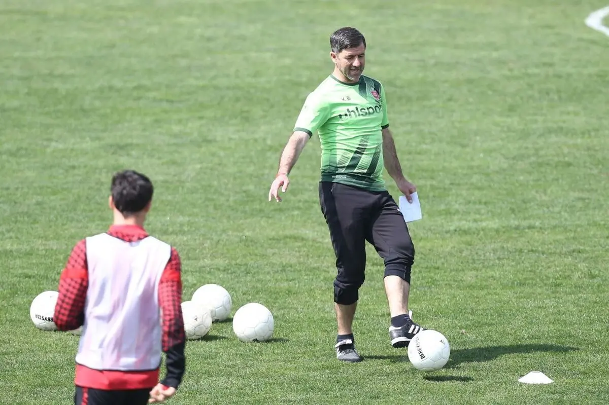 تمرین پرسپولیس با حضور صادقی برگزار شد
