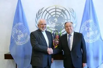 
دیدار ظریف با دبیرکل سازمان ملل متحد 
