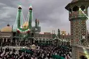 ببینید| جشن میلاد امام رضا (ع) در حرم رضوی و حضرت معصومه (س)